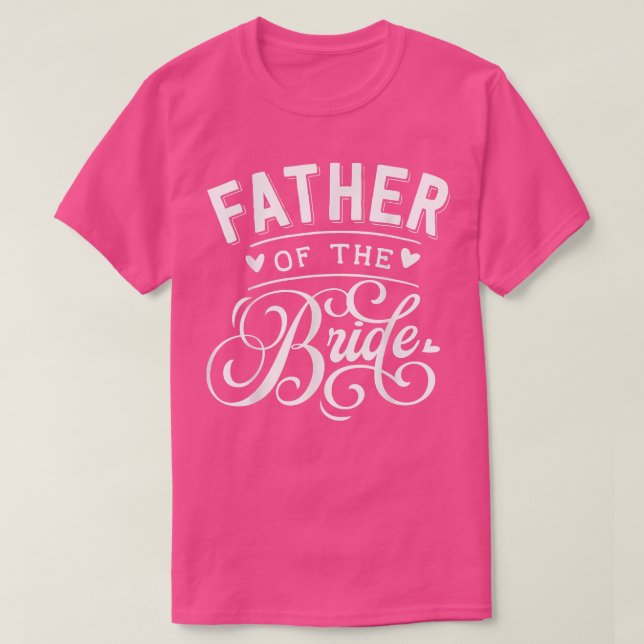 Camiseta El padre de la novia  (Diseño del anverso)