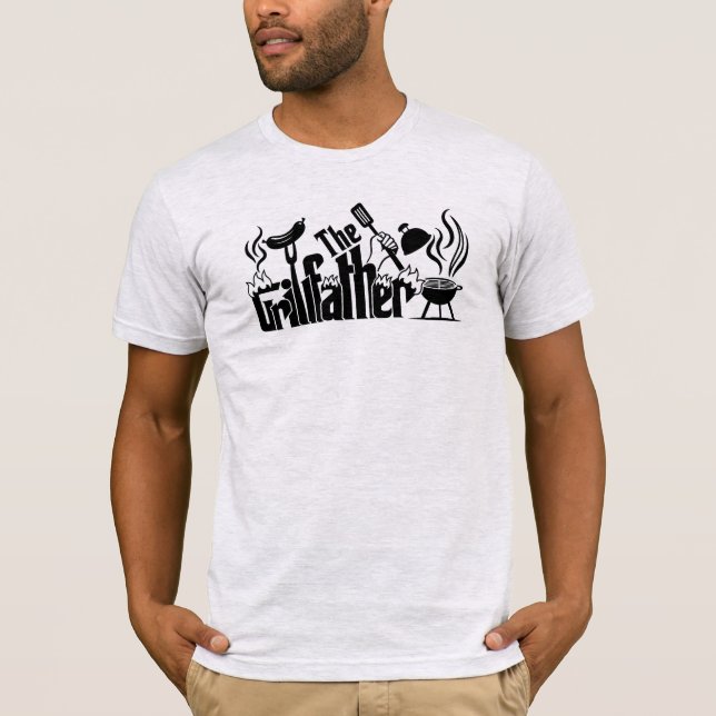 Camiseta El padre de la parrilla (Anverso)
