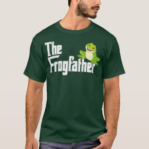 Camiseta El padre de la rana Frogfater, Funny Frog Catcher 