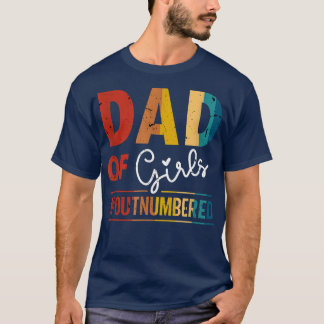 Camiseta El padre de los Chicas para los hombres supera en 
