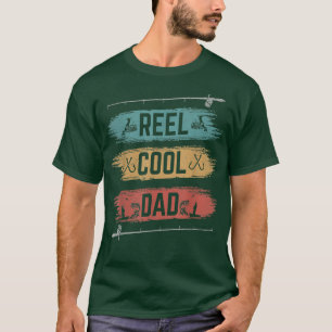 Camiseta El padre de papá papá papá papá, pescador de Reel 