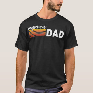 Camiseta El padre de Scout de los hombres, Eagle, se enorgu