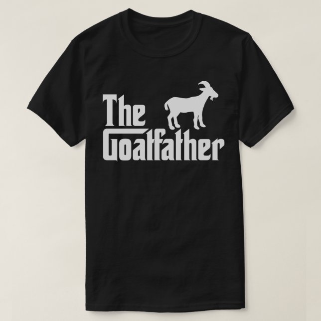 Camiseta El padre del cabra es gracioso ganadero y ganaderí (Diseño del anverso)