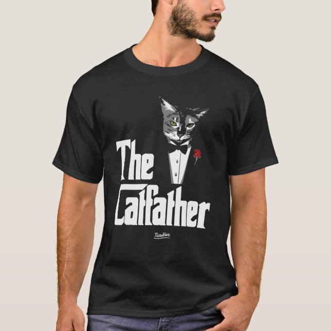 Camiseta El padre del gato - El padre del gato (Anverso)