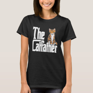 Camiseta El Padre Del Gato El Padre Del Pato Loco El Padre