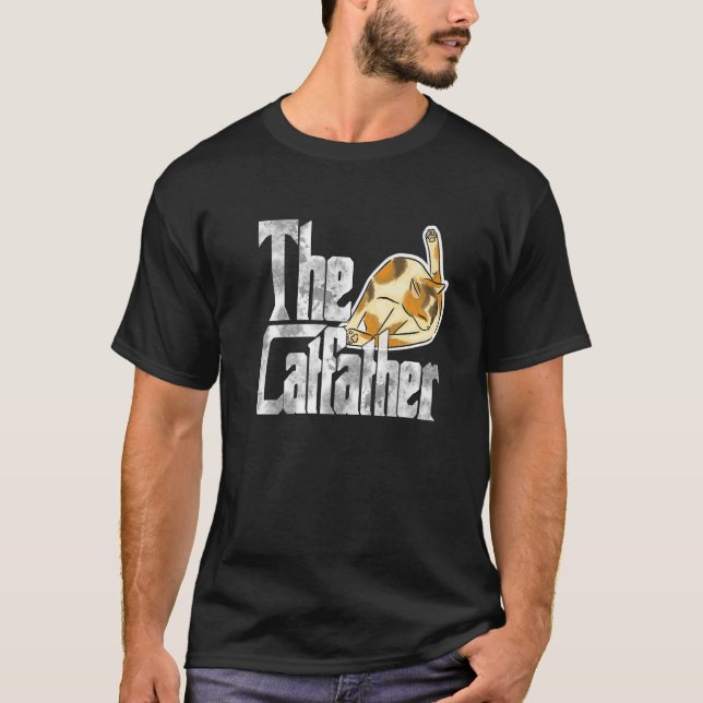 Camiseta El padre del gato Mafia Whiskers (Anverso)