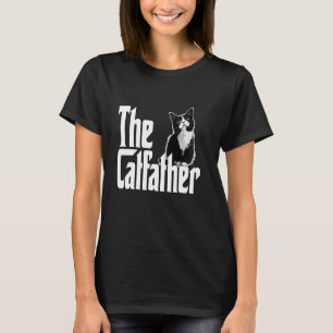 Camiseta El padre del gato se burla de la grasa de gato bla