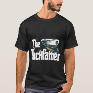 Camiseta El padre del muelle divertido barco de pesca papá