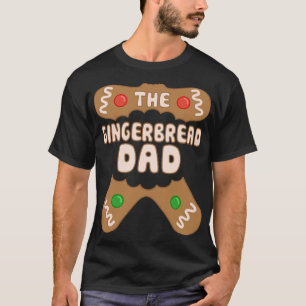 Camiseta El padre del pan de jengibre, la Navidad del grupo