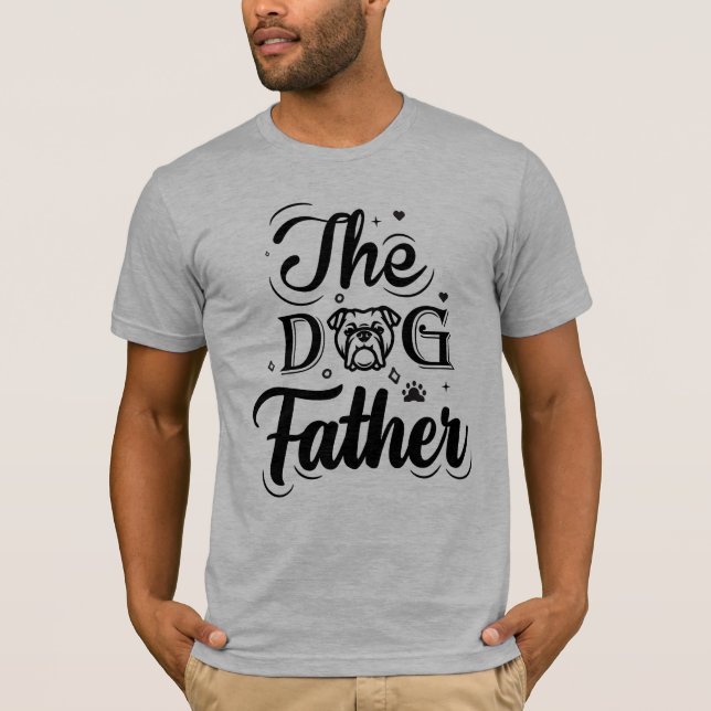 Camiseta El padre del perro (Anverso)