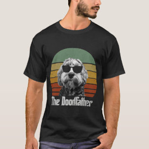 Camiseta El padre del perro mejor perro papá garabato padre