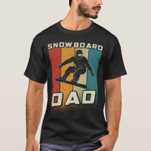 Camiseta El padre del Snowboard Snowboard Snowboarde