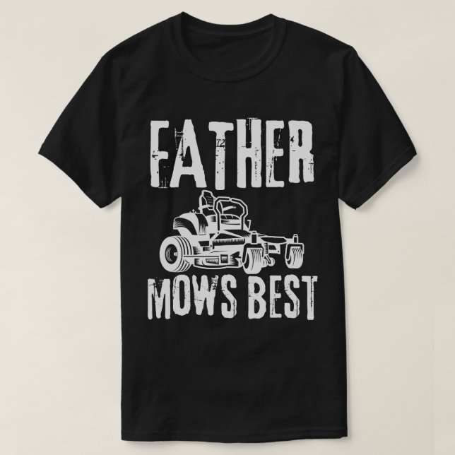 Camiseta El padre es el mejor: la cosecha angustiada (Diseño del anverso)