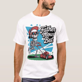 Camiseta El padre es el mejor Skeleton del Día del Padre Fu