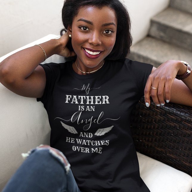 Camiseta El Padre Es Un Memorial Ángel (Subido por el creador)