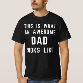 Camiseta el padre genial parece
