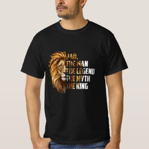 Camiseta El Padre León El Hombre La Leyenda El Mito El Rey