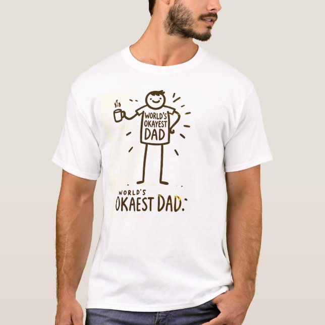 Camiseta El padre más okástico del mundo (Anverso)