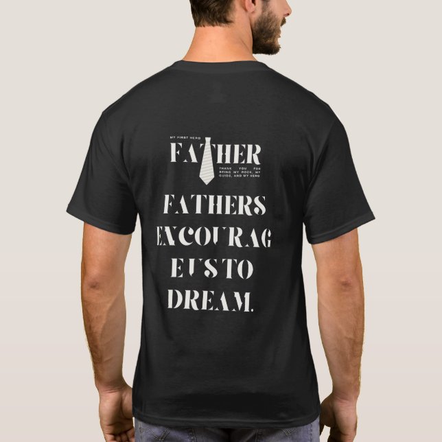 Camiseta El padre más okayés del mundo (Reverso)