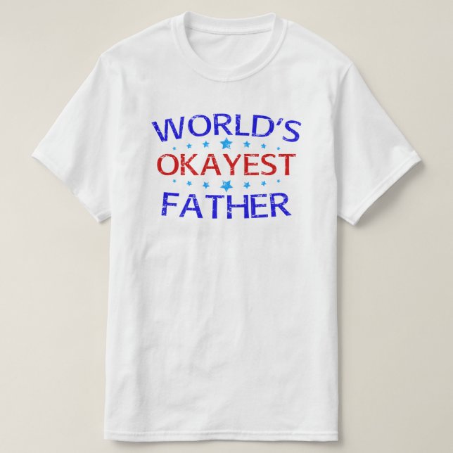 Camiseta el padre más quisquilloso del mundo (Diseño del anverso)