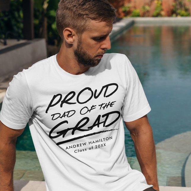 Camiseta El padre orgulloso moderno del Grad (Subido por el creador)