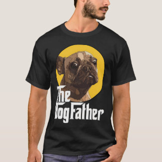 Camiseta El Padre Perro Frenchie Papá