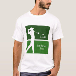 Camiseta el padre regalo golf, mejor padre por par