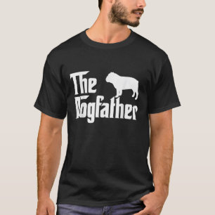 Camiseta El Padrino Bulldog Amante Perro Padre Divertido