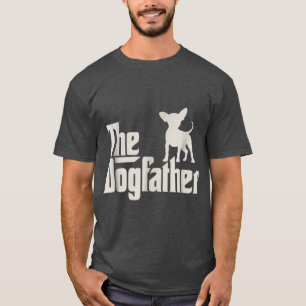 Camiseta El Padrino Chihuahua Dueño de perro divertido fami