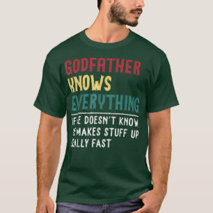 Camiseta El padrino conoce todo el día de los padres para d