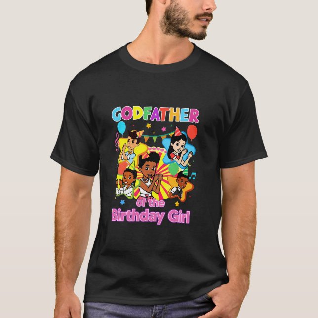 Camiseta El padrino de Gracie, el padrino del Chica del cum (Anverso)