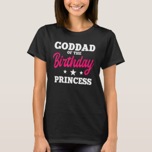 Camiseta El Padrino De La Princesa Nacida Fiesta Bday Celeb