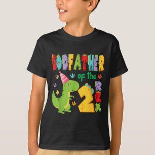 Camiseta El Padrino De Los Dos Rex Dinosaurio
