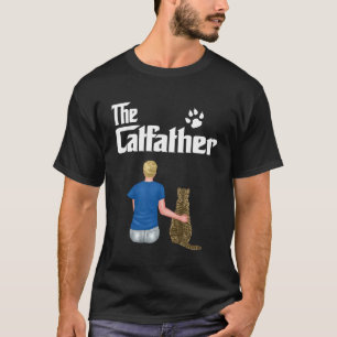 Camiseta El Padrino de los Gatos American Shorthair Papá Di