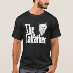 Camiseta El Padrino de los Gatos Día del Padre Dueño de Mas