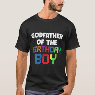 Camiseta El padrino del ladrillo del maestro del niño de cu