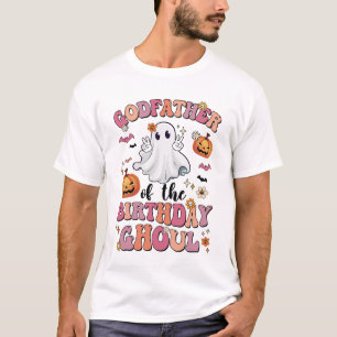 Camiseta El Padrino Del Niño De Cumpleaños De Halloween