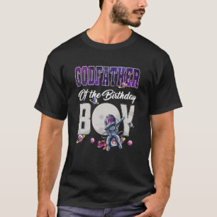 Camiseta El Padrino Del Niño De Cumpleaños Es Un Espacio Ex