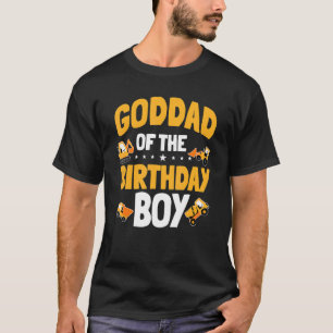 Camiseta El Padrino Del Niño De Cumpleaños Trabajador De La