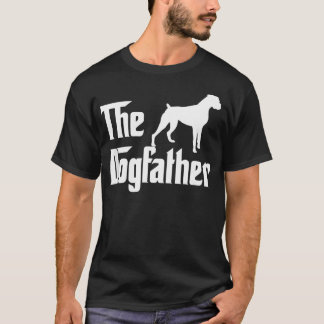 Camiseta El Padrino del Perro Regalo para Amantes de Boxer 