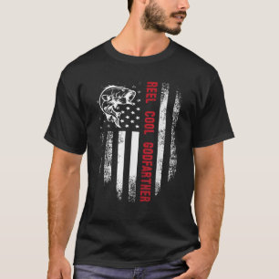 Camiseta El padrino del Reel Guay Bandera estadounidense Pe