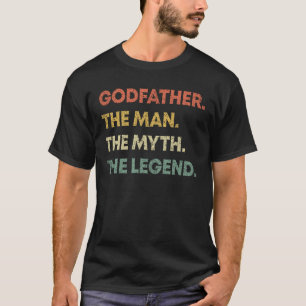 Camiseta El Padrino El Hombre El Mito La Leyenda 