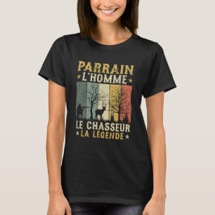 Camiseta El padrino Hunter el padrino Hunter Humor Cazando 