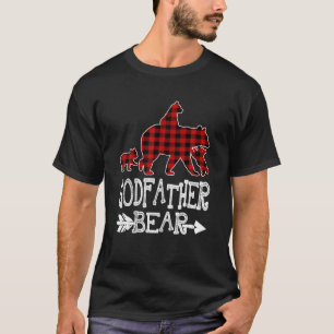 Camiseta El padrino lleva tres peines rojos y Navidades de