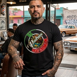 Camiseta El Padrino Más Chingon Orgullo Mexicano