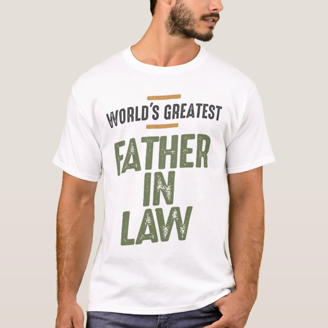 Camiseta El padrino más grande del mundo - papá y abuelo (Anverso)