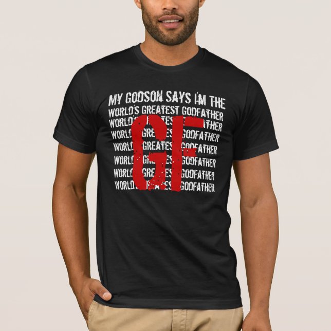Camiseta El padrino más grande Ver2 del mundo (Anverso)