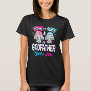 Camiseta El Padrino Rosa O Azul Te Ama Los Elefantes Nena