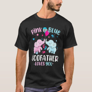 Camiseta El Padrino Rosa O Azul Te Ama Los Elefantes Nena