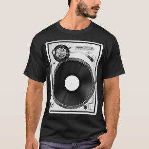 Camiseta El padrino Turntables DJ Vinyl Record Player Turn